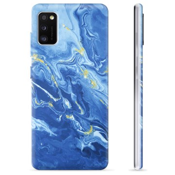 Samsung Galaxy A41 TPU Case - Colorful Marble