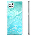 Samsung Galaxy A42 5G TPU Case - Blue Marble
