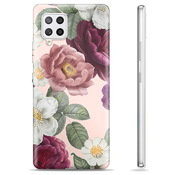 Samsung Galaxy A42 5G TPU Case - Romantic Flowers