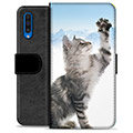 Samsung Galaxy A50 Premium Wallet Case - Cat