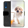 Samsung Galaxy A50 Premium Wallet Case - Dog