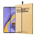 Samsung Galaxy A51 Full Cover Tempered Glass Screen Protector - Black Edge
