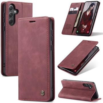 Samsung Galaxy A56 Caseme 013 Series Wallet Case - Wine Red