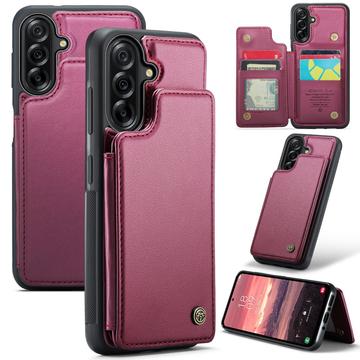 Samsung Galaxy A56 Caseme C22 Case RFID Card Wallet - Red