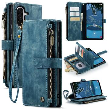 Samsung Galaxy A56 Caseme C30 Multifunctional Wallet Case - Blue