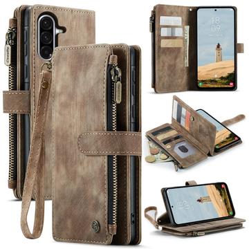 Samsung Galaxy A56 Caseme C30 Multifunctional Wallet Case - Brown