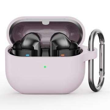 Samsung Galaxy Buds3 Pro Silicone Case with Carabiner - Pink