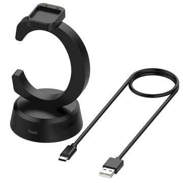 Samsung Galaxy Fit3/Honor Watch X5/Watch Fit Charging Stand - Black