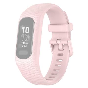 Garmin Vivosmart 5 Replacement Silicone Strap with Integrated Frame - Pink