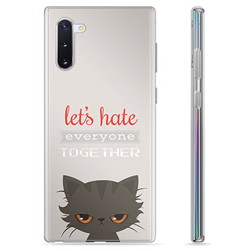 Samsung Galaxy Note10 TPU Case - Angry Cat