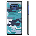Samsung Galaxy Note9 Protective Cover - Blue Camouflage