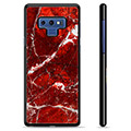 Samsung Galaxy Note9 Protective Cover - Red Marble