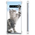 Samsung Galaxy S10 Hybrid Case - Cat