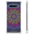 Samsung Galaxy S10 Hybrid Case - Colorful Mandala