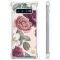 Samsung Galaxy S10 Hybrid Case - Romantic Flowers