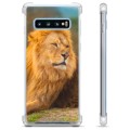 Samsung Galaxy S10 Hybrid Case - Lion