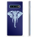 Samsung Galaxy S10 TPU Case - Elephant