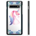 Samsung Galaxy S10+ Protective Cover - Unicorn