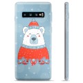 Samsung Galaxy S10+ TPU Case - Christmas Bear