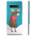 Samsung Galaxy S10+ TPU Case - Cute Moose
