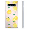 Samsung Galaxy S10+ TPU Case - Lemon Pattern
