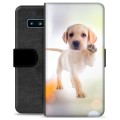 Samsung Galaxy S10 Premium Wallet Case - Dog