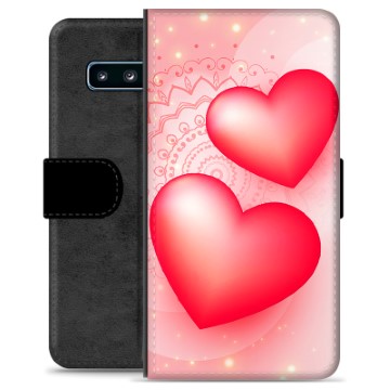 Samsung Galaxy S10 Premium Wallet Case - Love