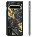 Samsung Galaxy S10 Protective Cover - Golden Leaves