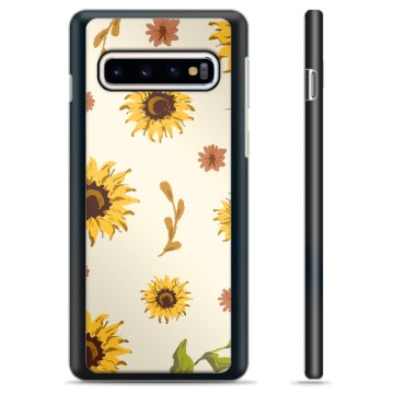Samsung Galaxy S10 Protective Cover - Sunflower
