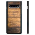 Samsung Galaxy S10 Protective Cover - Wood