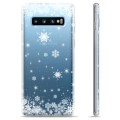 Samsung Galaxy S10 TPU Case - Snowflakes