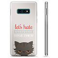 Samsung Galaxy S10e TPU Case - Angry Cat