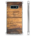 Samsung Galaxy S10e Hybrid Case - Wood