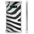Samsung Galaxy S10e Hybrid Case - Zebra