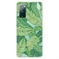 IMD Samsung Galaxy S20 FE TPU Case - Green Leaves