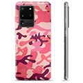 Samsung Galaxy S20 Ultra TPU Case - Pink Camouflage