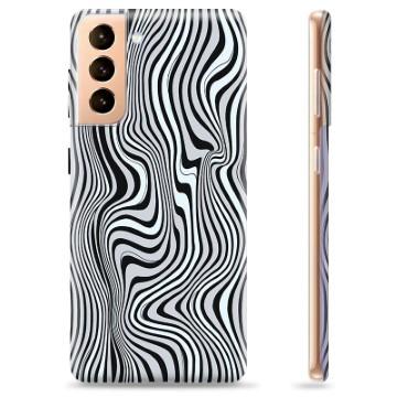 Samsung Galaxy S21+ 5G TPU Case - Mesmerizing Zebra