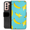 Samsung Galaxy S21 5G Premium Wallet Case - Bananas
