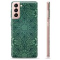 Samsung Galaxy S21 5G TPU Case - Green Mandala