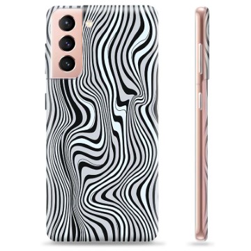 Samsung Galaxy S21 5G TPU Case - Mesmerizing Zebra