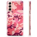 Samsung Galaxy S21 5G TPU Case - Pink Camouflage