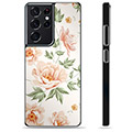Samsung Galaxy S21 Ultra 5G Protective Cover - Floral