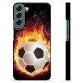Samsung Galaxy S22+ 5G Protective Cover - Football Flame