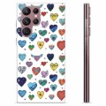Samsung Galaxy S22 Ultra 5G TPU Case - Hearts