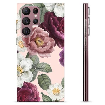 Samsung Galaxy S22 Ultra 5G TPU Case - Romantic Flowers