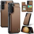 Samsung Galaxy S22+ 5G Caseme C22 Case RFID Card Wallet - Brown