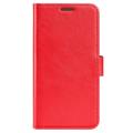 Samsung Galaxy S23 5G Wallet Case with Stand Feature - Red