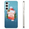 Samsung Galaxy S23+ 5G TPU Case - Winter Piggy