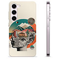 Samsung Galaxy S23 5G TPU Case - Abstract Collage