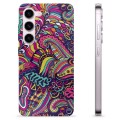 Samsung Galaxy S23 5G TPU Case - Abstract Flowers